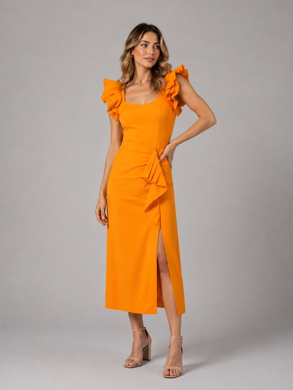 Ulla Johnson Isabella Dress Marigold B1519